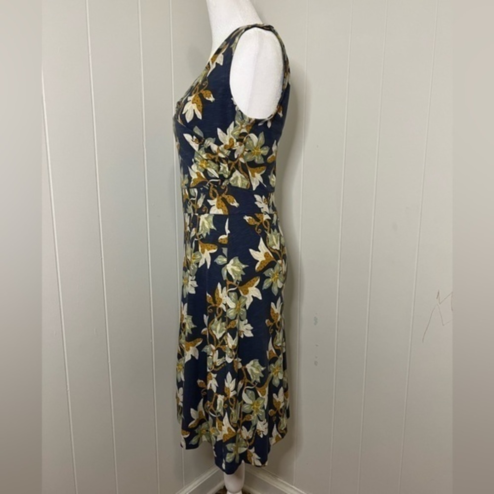 Patagonia Floral Print V Neck Dress Women's Size Small - Picture 3 of 7